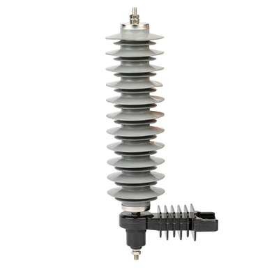 High voltage Lightning arrester Composite Metallic Zinc-oxide Arrester Good quality surge arrester LA Gapless