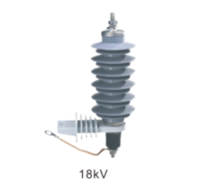 YH10W-15 15kV High Voltage Polymer Metal Oxide Lightning Arrester High Voltage Surge Arrester